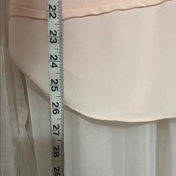 LOFT Orange Pink Tank Top Silky Sheen - Picture 4 of 8